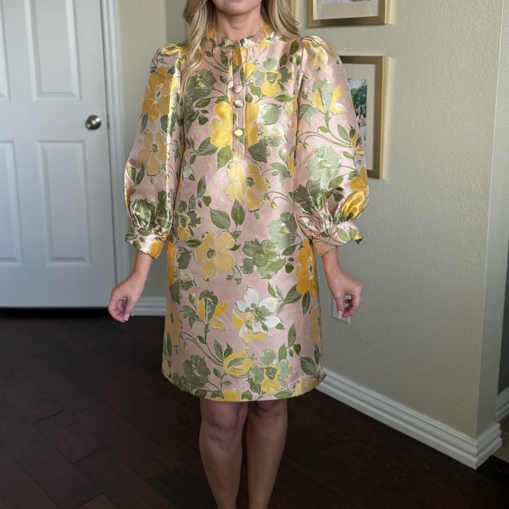 Tuckernuck jacquard mini dress size XS